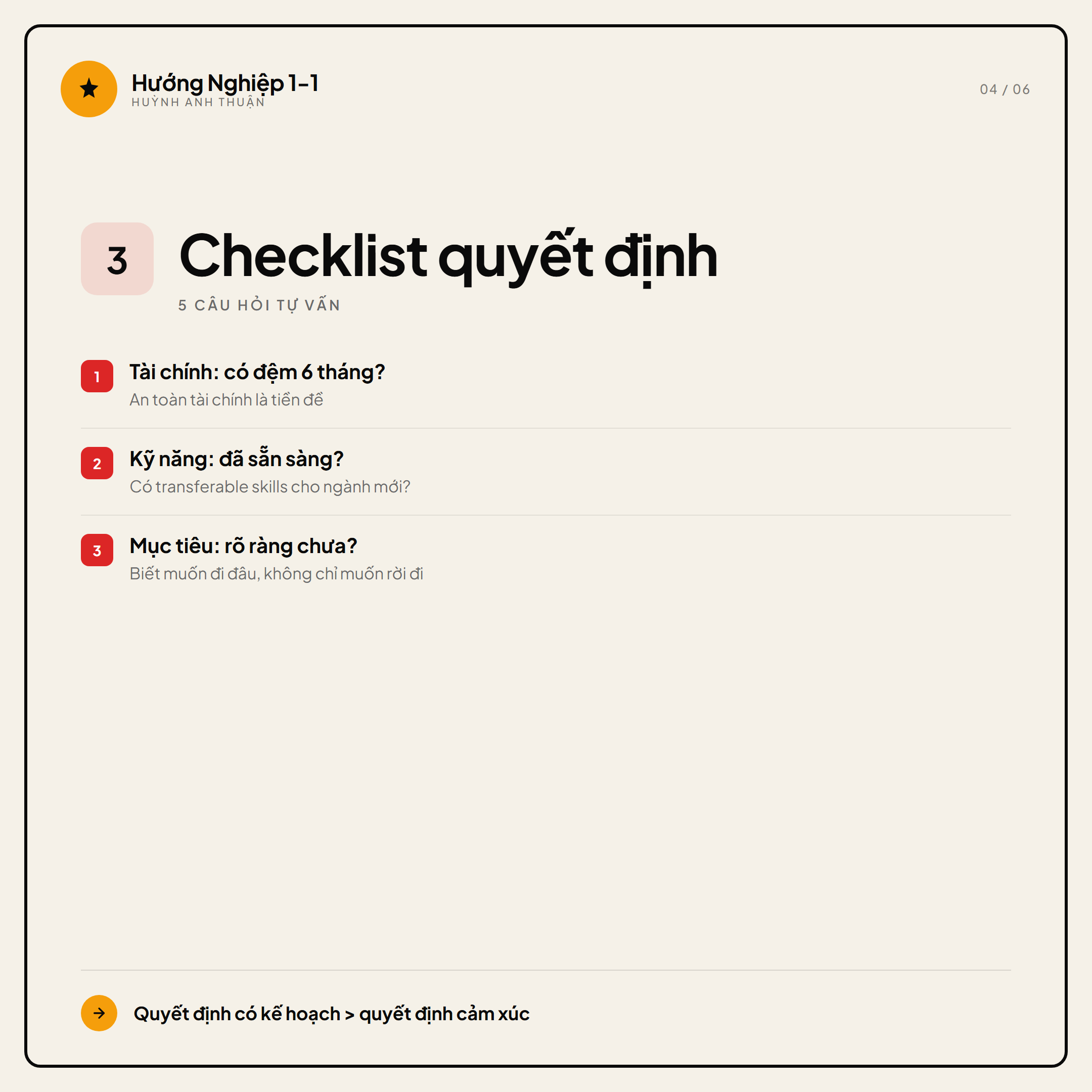 Chuyển ngành hay ở lại? — Slide 4