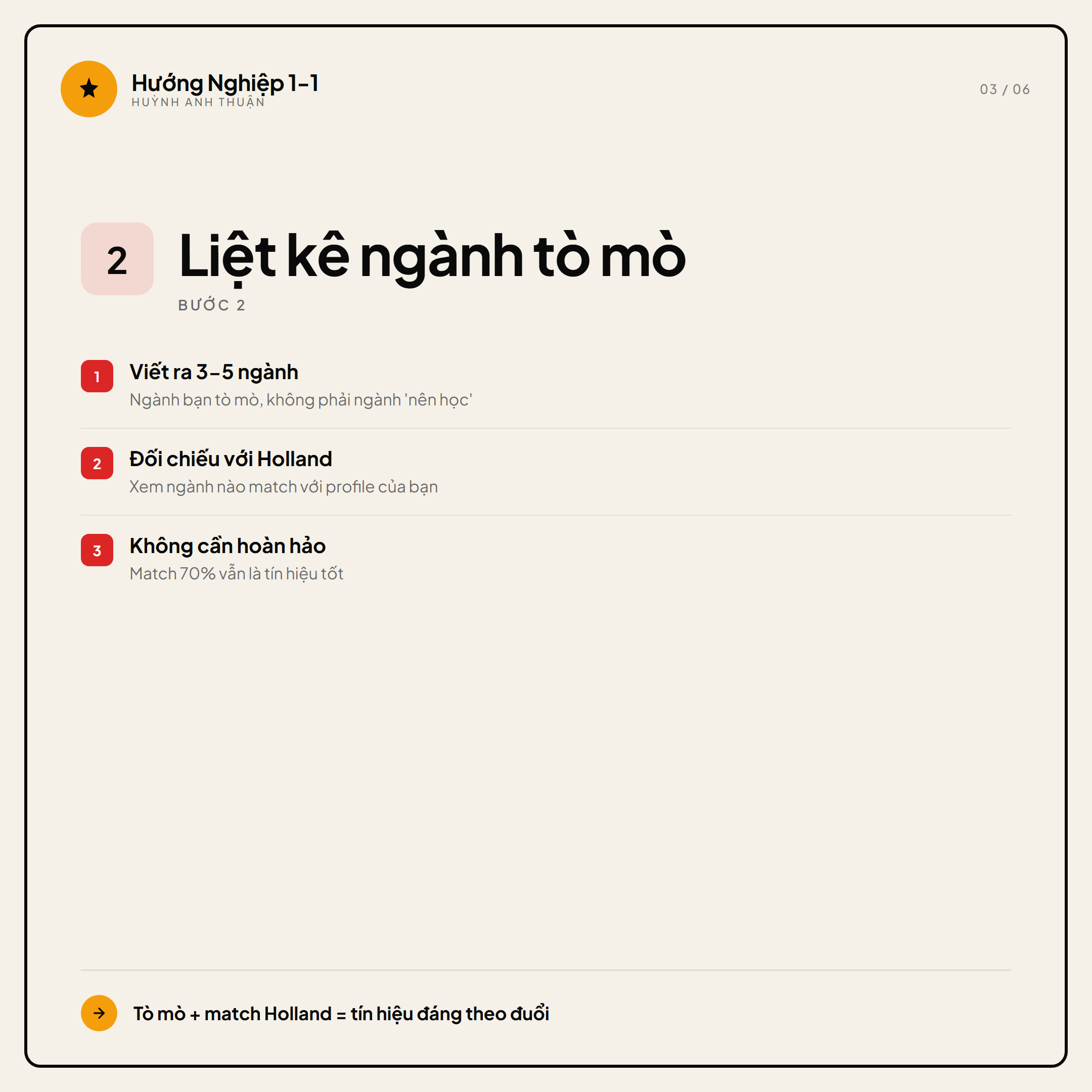 Sau trắc nghiệm — làm gì tiếp? — Slide 3